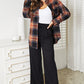 Mandy Plaid Dropped Shoulder Shirt