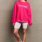 Simply Love Full Size MEET ME AT MIDNIGHT Graphic Round Neck Sweatshirt