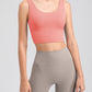 Scoop Neck Wide Strap Active Tank