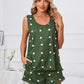 Heart Scoop Neck Tank and Shorts Lounge Set