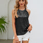 Sequin Grecian Neck Tank