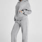 Dropped Shoulder Long Sleeve Hoodie and Pants Active Set