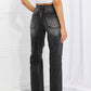 RISEN Full Size Lois Distressed Loose Fit Jeans