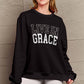 Simply Love Full Size LIVE IN GRACE Graphic Sweatshirt