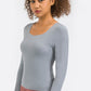 Feel Like Skin Highly Stretchy Long Sleeve Sports Top