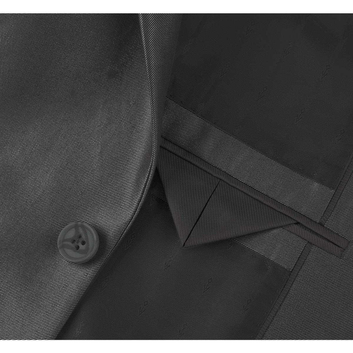 207-1 Men's Sharkskin Italian Styled Two Piece Suit