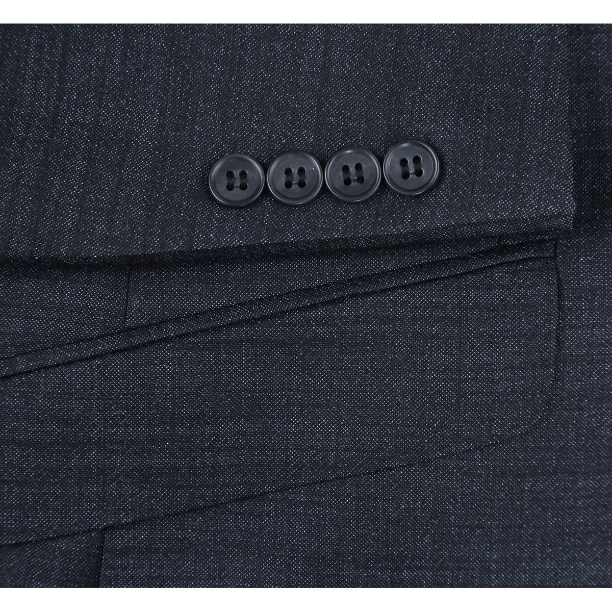 558-2 Men's Slim Fit Wool Suit