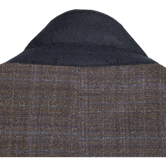 563-9 Men's Slim Fit Wool Blazer DARK BLUE L46 Slim Fit