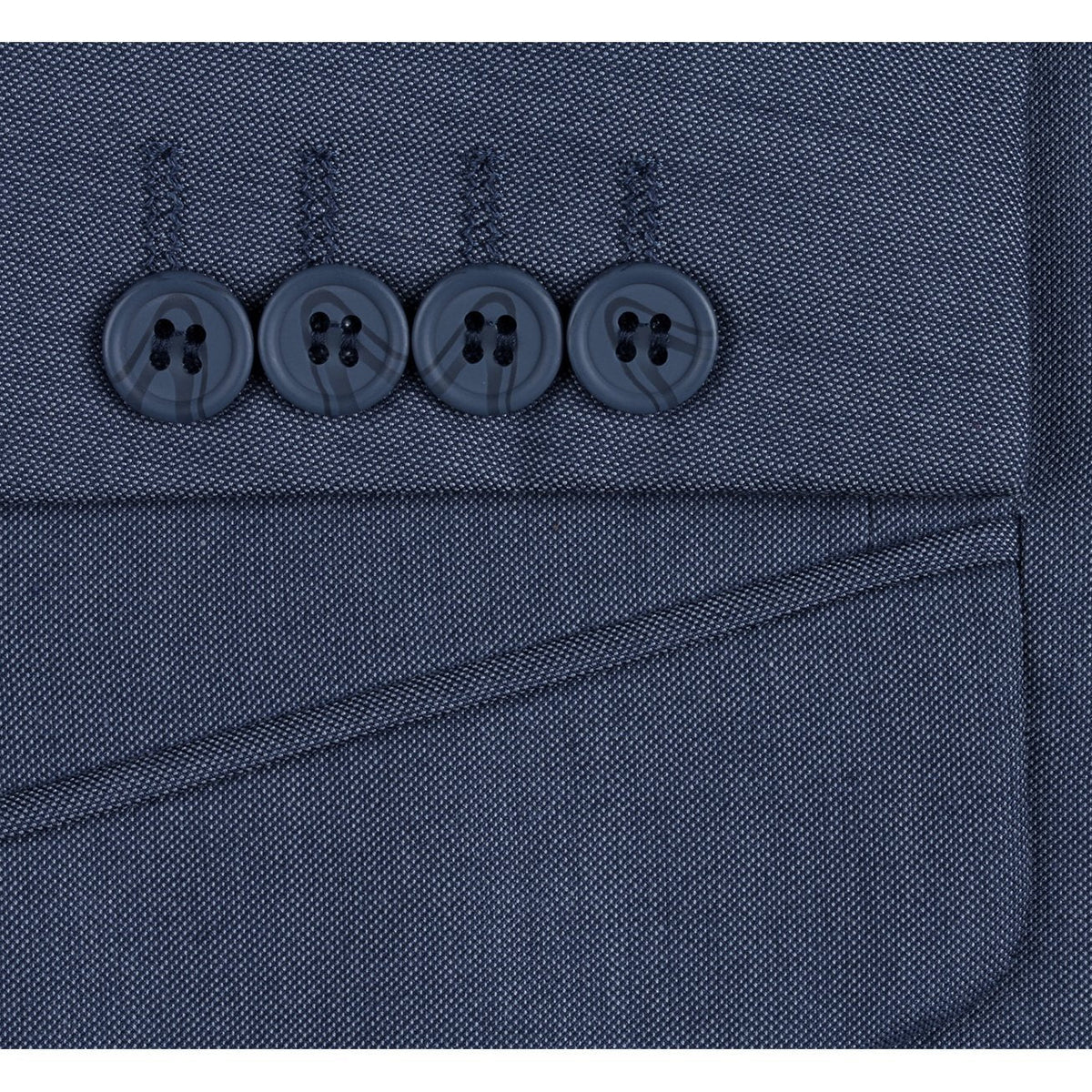 203-19 Men's 2-Piece Slim Fit Single Breasted Notch Lapel Suit