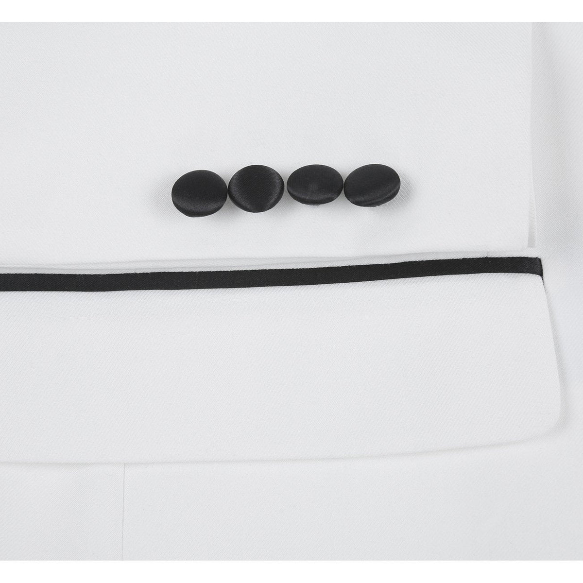 201-16 Men's Slim Fit 2-Piece Shawl Lapel Tuxedo Suit