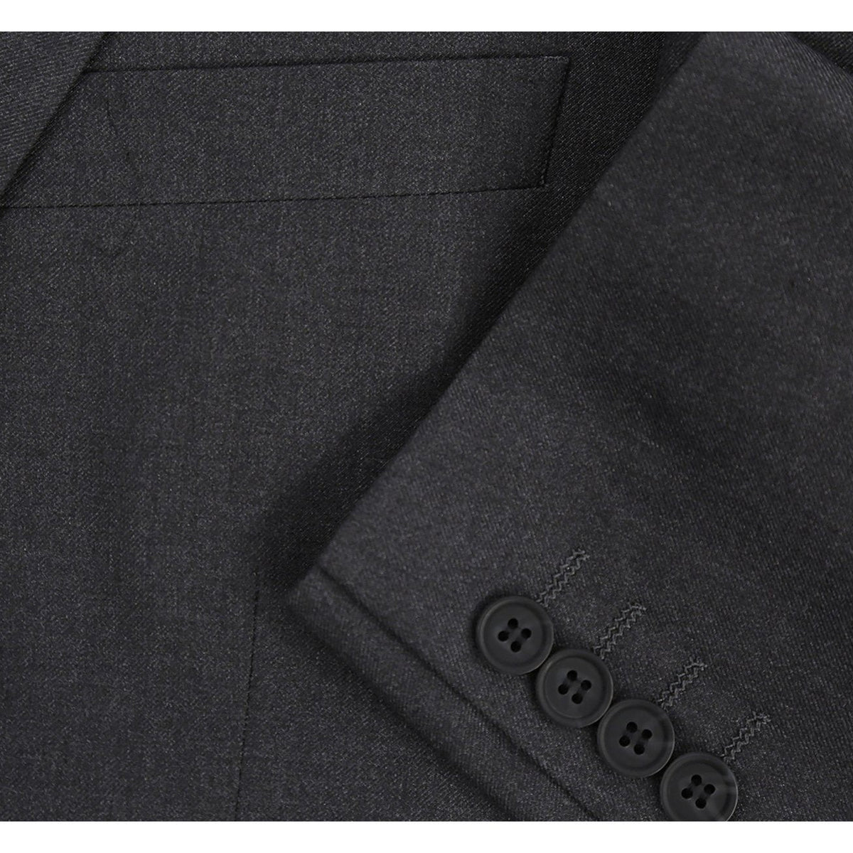 202-1 Men's 2-Piece Single Breasted Notch Lapel Suit