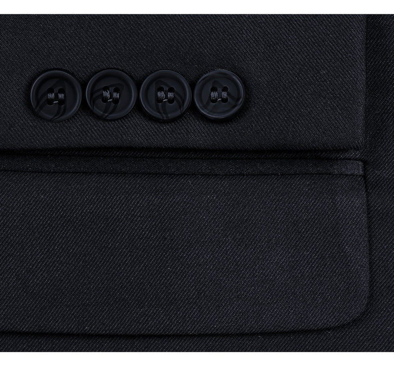 201-2 Men's 2-Piece Single Breasted Notch Lapel Suit