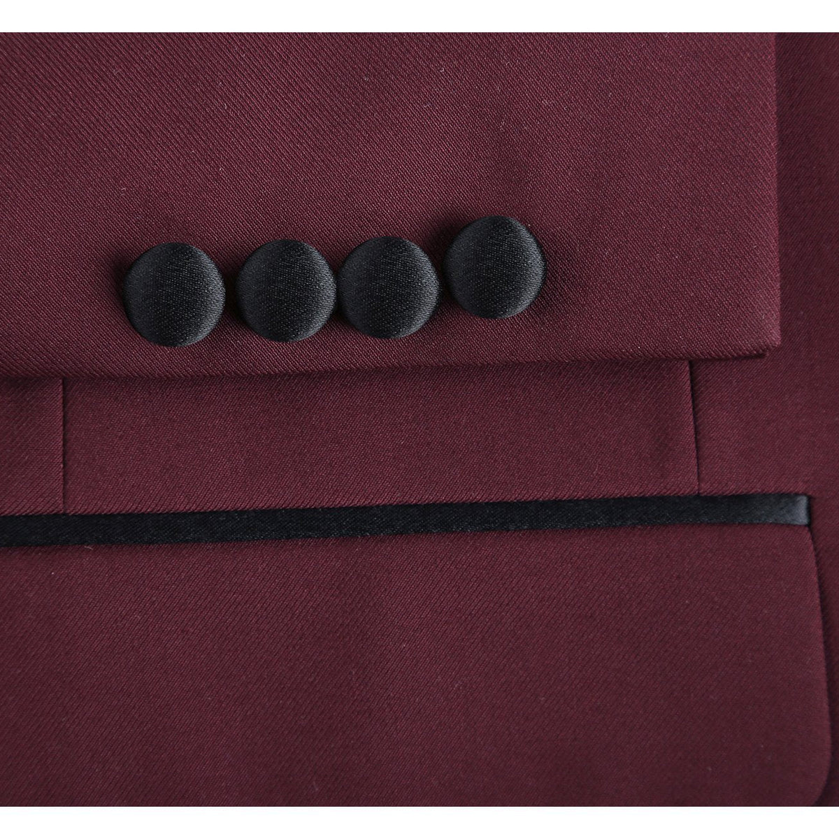 201-8 Men's Slim Fit 2-Piece Shawl Lapel Tuxedo Suit