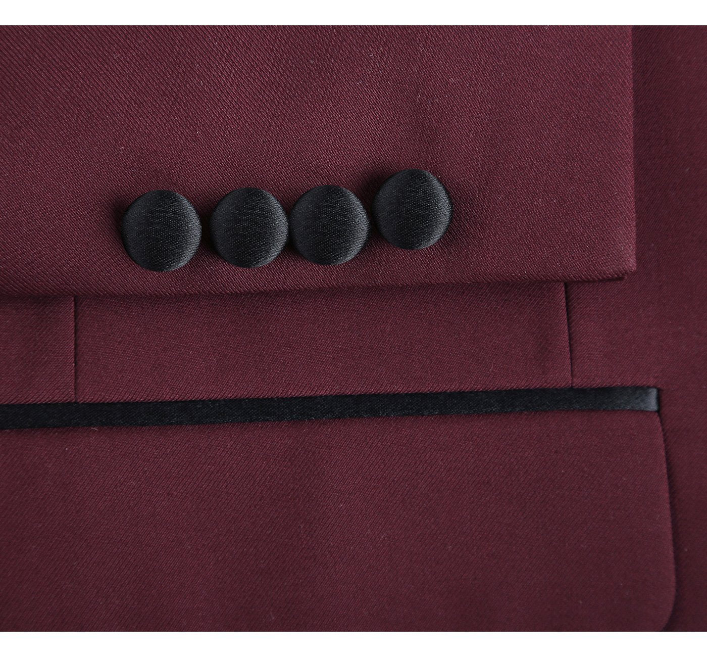 201-8 Men's Slim Fit 2-Piece Shawl Lapel Tuxedo Suit