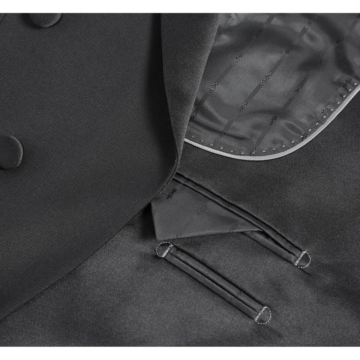 201-1FD Men's Classic Fit Peak Lapel Full Dress Tuxedo