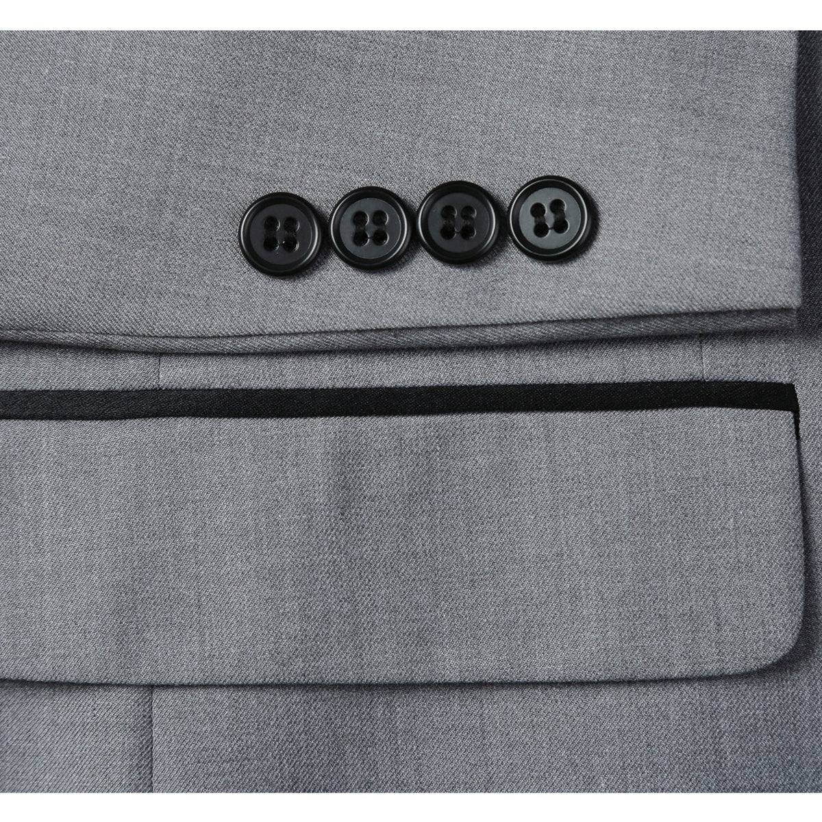 202-2 Men's Slim Fit 2-Piece Shawl Lapel Tuxedo Suit