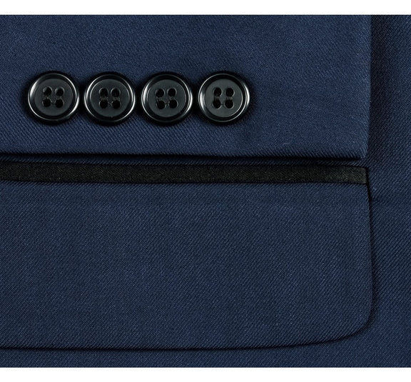 201-19 Men's Slim Fit 2-Piece Shawl Lapel Tuxedo Suit