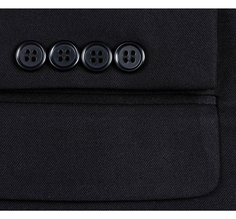 201-1 Men's Slim Fit 2-Piece Shawl Lapel Tuxedo Suit