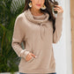 Ivy Lane Cowl Neck Drop Shoulder Sweatshirt