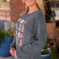 Cowboy Hat & Boot Graphic Sweatshirt