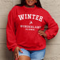 Simply Love Full Size WINTER WONDERLAND ALUMNI Graphic Long Sleeve Sweatshirt