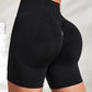 Slim Fit High Waistband Active Shorts