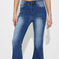 Mid-Rise Waist Bootcut Jeans