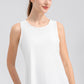 Wide Strap Round Neck Active Tank