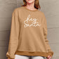 Simply Love Full Size HEY SANTA Graphic Sweatshirt