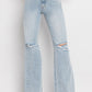 Vervet by Flying Monkey 90'S Vintage Super High Rise Flare Jeans