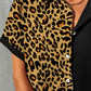 FAM-FAM Leopard Button Up Short Sleeve Shirt