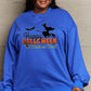 Simply Love Full Size HAPPY HALLOWEEN TRICK OR TREAT Graphic Sweatshirt