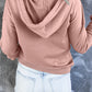 Dropped Shoulder Long Sleeve Hoodie with Pocket