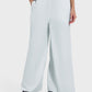 Slit Wide Leg Active Pants