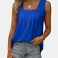 Ruched Square Neck Tank