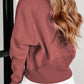 Half Zip Long Sleeve Sweatshirt