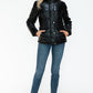 YMI Pocketed Zip Up Turtleneck Puffer Jacket