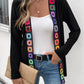 Open Front Long Sleeve Cardigan