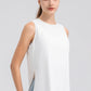 Slit Round Neck Tank