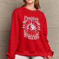 Simply Love Full Size POSITIVE ENERGY Graphic Sweatshirt