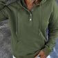 Dropped Shoulder Long Sleeve Hoodie with Pocket