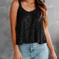 Sequin Scoop Neck Tank