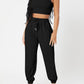 Wide Strap Top and Drawstring Joggers Set