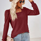 Square Neck Puff Sleeve Blouse