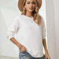 Side Slit Drop Shoulder Sweatshirt