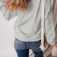 Graphic Round Neck Long Sleeve Sweatshirt