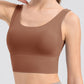 Scoop Neck Wide Strap Active Tank