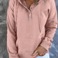 Dropped Shoulder Long Sleeve Hoodie with Pocket