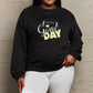 Simply Love Full Size Drop Shoulder Graphic Sweatshirt