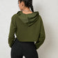 Cutout Long Sleeve Hoodie